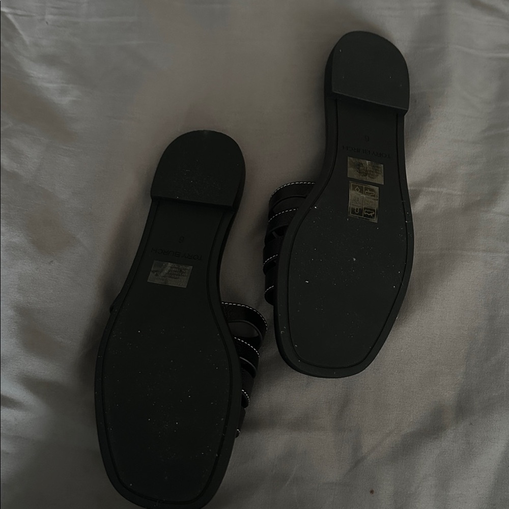 Tory Burch: Ines Cage Slide - Black (Sz 6) - Picture 5 of 9